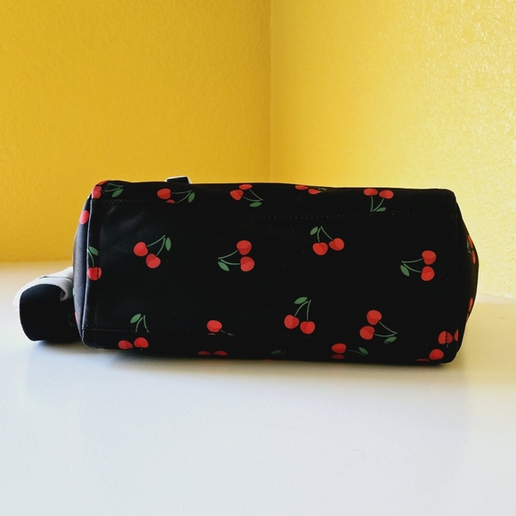 Kate Spade Women's The Little Belt Black Red Cherry Satchel Shoulder Handbag - Picture 7 of 14